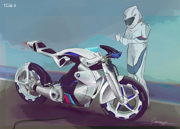 بی ام و و iR، موتورسیکلتی از آینده!
